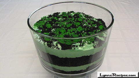 St. Patrick's Day Green Pudding