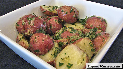 Herb Buttered Potatoes