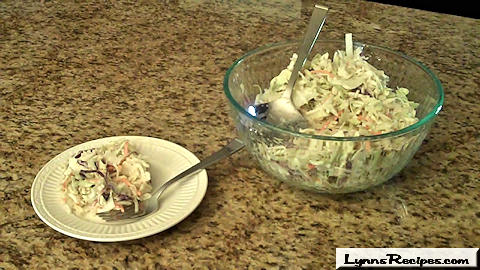 Quick and Easy Cole Slaw