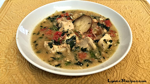 Crock-Pot Cuisine - Sage Garlic Chicken and White Bean